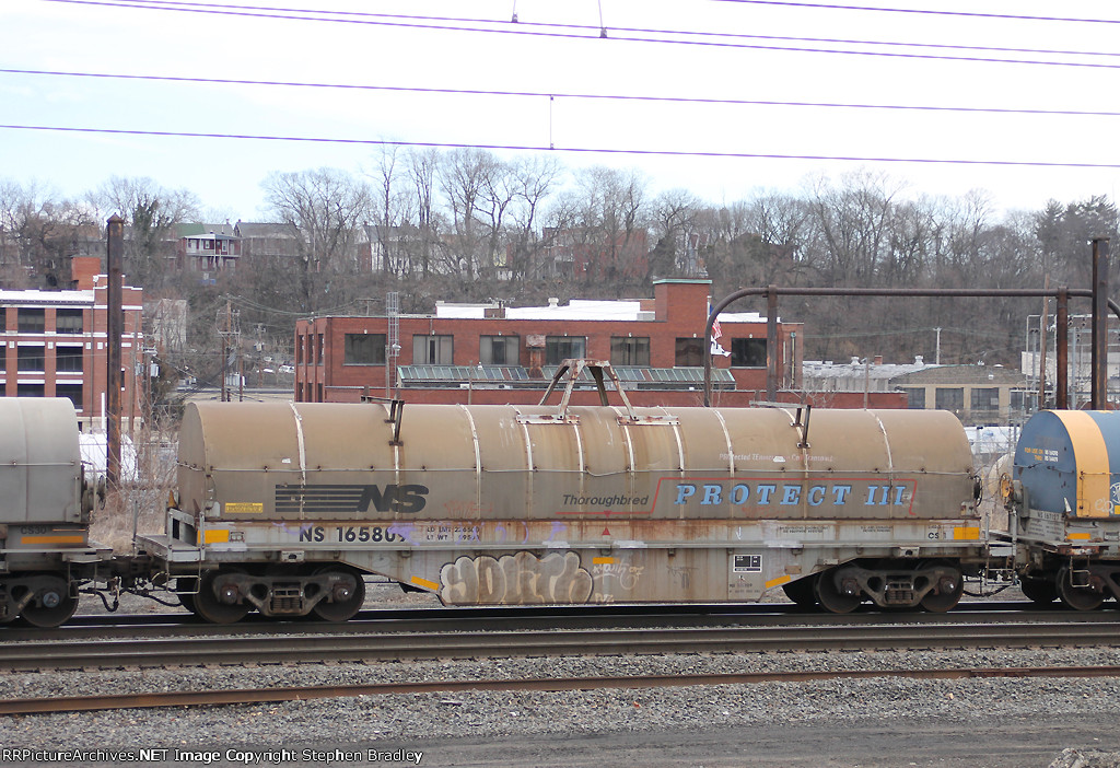 Westbound mixed freight